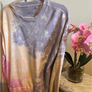 Lounging Tie-dye Crewneck